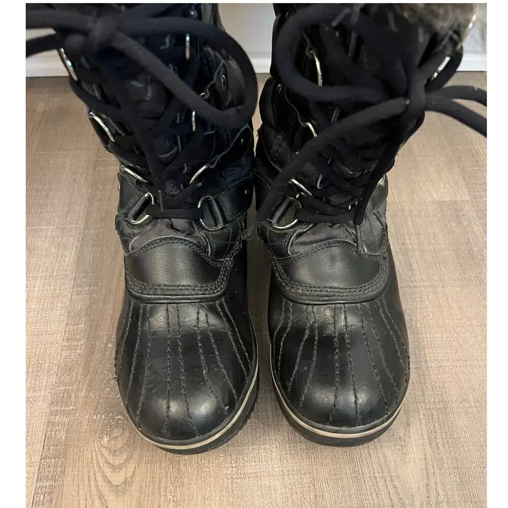 Sorel Women's Tofino II Black Waterproof Winter Boots